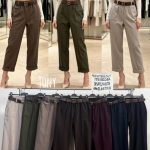 Spodnie Damskie wloskie _size uni_ paczka 6szt_ mix kolor 8298462