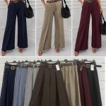 Spodnie Damskie wloskie _size uni_ paczka 6szt_ mix kolor 8298471