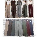 Spodnie Damskie wloskie _size uni_ paczka 6szt_ mix kolor 5235263