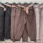 Spodnie Damskie Włoskie _ Size uni_ paczka 6szt _mix kolor 5235269