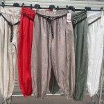 Spodnie Damskie Włoskie _ Size uni_ paczka 6szt _mix kolor 5235290