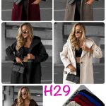 Płaszcz Damskie wloskie_size uni_paczka 6szt_mix kolor 9015494