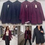 Marynarki Damskie Włoskie _ size uni _paczka 6szt_mix kolor 9015639