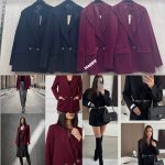 Marynarki Damskie Włoskie _ size uni _paczka 6szt_mix kolor 9015640