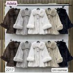 Futro Damskie wloskie _size uni_ paczka 6szt_ mix kolor 9015854