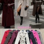 Płaszcz Damskie Włoskie _ size uni _paczka 6szt_mix kolor 9015863