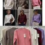 Swetry Damskie wloskie _size uni_ paczka 6szt_ mix kolor 9016091