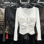 Bluzki Damskie wloskie _size uni_ paczka 6szt_ mix kolor 9016259