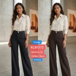 Spodnie Damskie _size S-2XL_paczka 12szt_MIX kolor 9016291