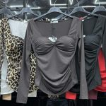 Bluzki Damskie wloskie _size uni_ paczka 6szt_ mix kolor 9016422