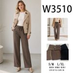 Spodnie Damskie _size S-XL_paczka 12szt_MIX kolor 9016480