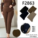 Spodnie Damskie _size 3-6XL_paczka 12szt_MIX kolor 9016494