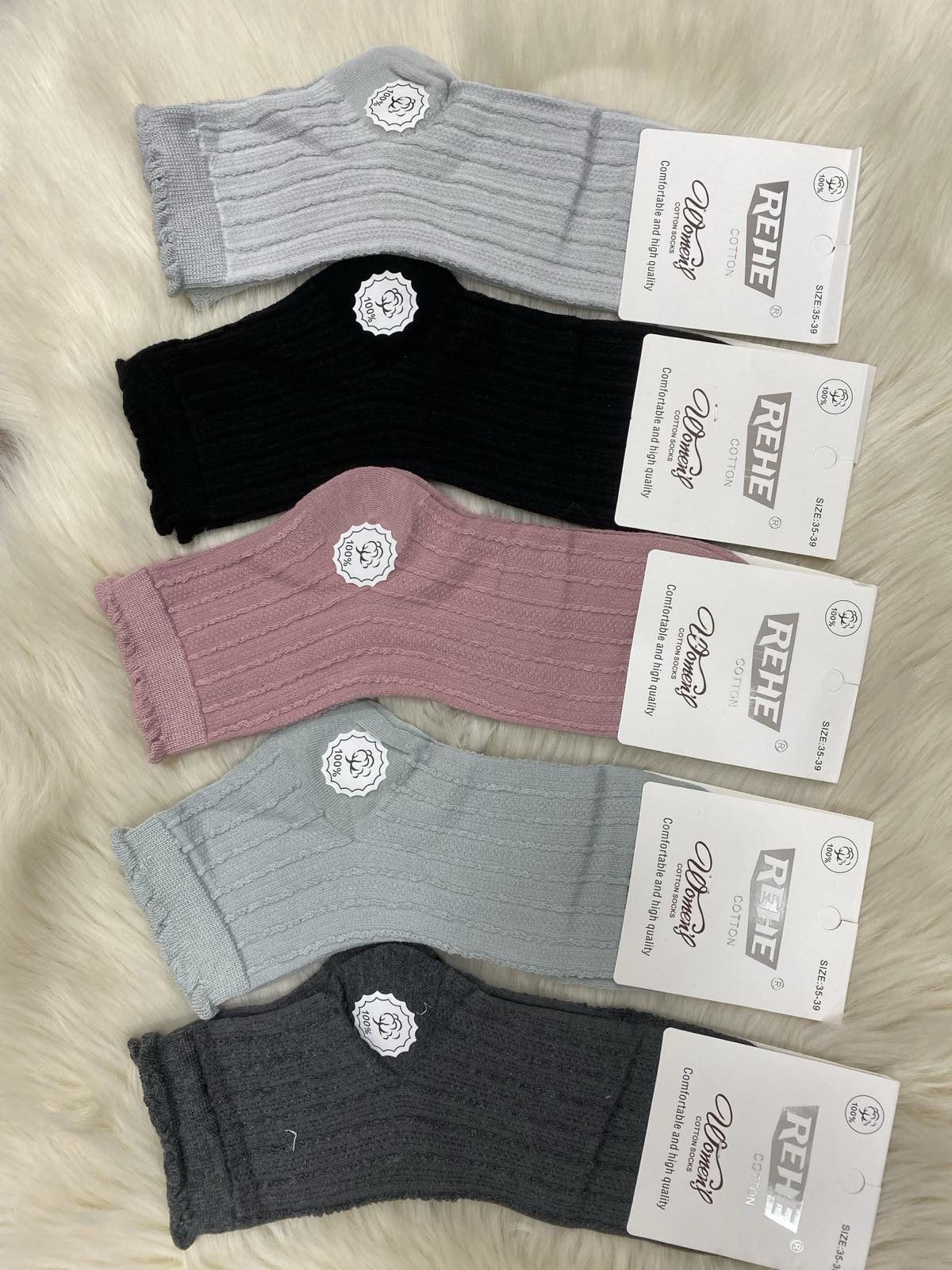 SKARPETY DAMSKIE .SIZE: 35-42_ (40PAR/PACZKA) KOLOR JAK NA ZDZIĘCIU 9016687