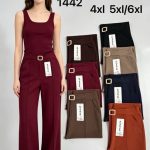Spodnie Damskie _size 2-6XL_paczka 12szt_MIX kolor 9016842