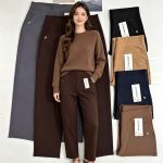 Spodnie Damskie _size 2-6XL_paczka 12szt_MIX kolor 9016850