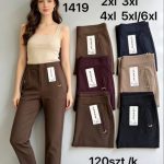 Spodnie Damskie _size 2-6XL_paczka 12szt_MIX kolor 9016852