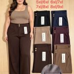 Spodnie Damskie _size 5-9XL_paczka 12szt_MIX kolor 9016856