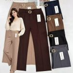 Spodnie Damskie _size 2-6XL_paczka 12szt_MIX kolor 9016857