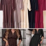 Sukienki Damskie wloskie _size uni_ paczka 6szt_ mix kolor 9016875