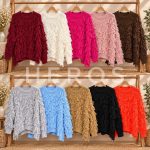 Swetry Damskie wloskie _size uni_ paczka 6szt_ mix kolor 9016884