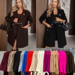Płaszcz Damskie wloskie_size uni_paczka 6szt_mix kolor 9015501