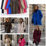 Płaszcz Damskie wloskie_size uni_paczka 6szt_mix kolor 9015503
