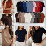 Swetry damskie POLSKA _ Size uni_paczka 6szt_mix kolor 9015555