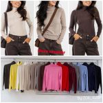 Swetry damskie POLSKA _ Size uni_paczka 6szt_mix kolor 9015561