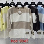 Bluzki Damskie Tureckie_size uni_paczka 12szt_mix kolor 9015762