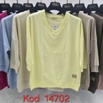 Bluzki Damskie Tureckie_size uni_paczka 12szt_mix kolor 9015764