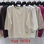 Bluzki Damskie Tureckie_size uni_paczka 12szt_mix kolor 9015765