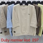 Bluzki Damskie Tureckie_size uni_paczka 12szt_mix kolor 9015772