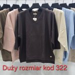 Bluzki Damskie Tureckie_size uni_paczka 12szt_mix kolor 9015776