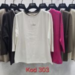 Bluzki Damskie Tureckie_size uni_paczka 12szt_mix kolor 9015777
