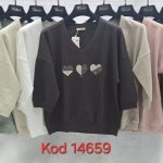 Bluzki Damskie Tureckie_size uni_paczka 12szt_mix kolor 9015780