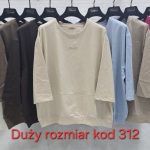 Bluzki Damskie Tureckie_size uni_paczka 12szt_mix kolor 9015781