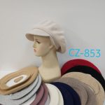 Czapki Damskie_ paczka 12szt _mix kolor 9015920