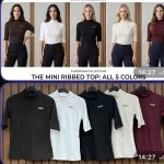Bluzki Damskie wloskie _size uni_ paczka 6szt_ mix kolor 9015950