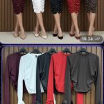 Komplety Damskie wloskie _size uni_ paczka 6szt_ mix kolor 9015959