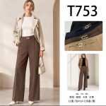 Spodnie Damskie _size 6-8XL_paczka 12szt_MIX kolor 9016507