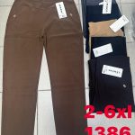 Spodnie Damskie _size 2-6XL_paczka 12szt_MIX kolor 9016523