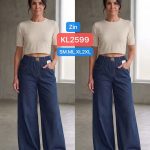 Jeansy Damskie _size S-2XL_paczka 12szt_1 kolor 9016546