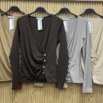 Bluzki Damskie wloskie _size uni_ paczka 6szt_ mix kolor 9016723