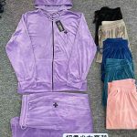 Komplety welurowe Damskie _size S-2XL_paczka 12szt_MIX kolor 9016747