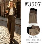 Spodnie Damskie _size S-XL_paczka 12szt_MIX kolor 9016776