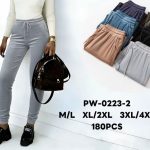 Spodnie Damskie _size M-2XL_paczka 12szt_MIX kolor 9016791
