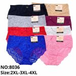 Majtki Damskie _ Size 2xl-4xl paczka 24szt _mix kolor 5931339
