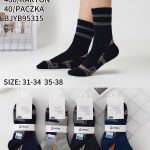 SKARPETY DAMSKIE .SIZE: 31-38_( 40PAR/PACZKA) KOLOR JAK NA ZDZIĘCIU 5931386