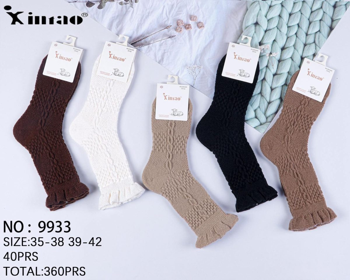 SKARPETY DAMSKIE .SIZE: 35-42_( 40PAR/PACZKA) KOLOR JAK NA ZDZIĘCIU 5931396