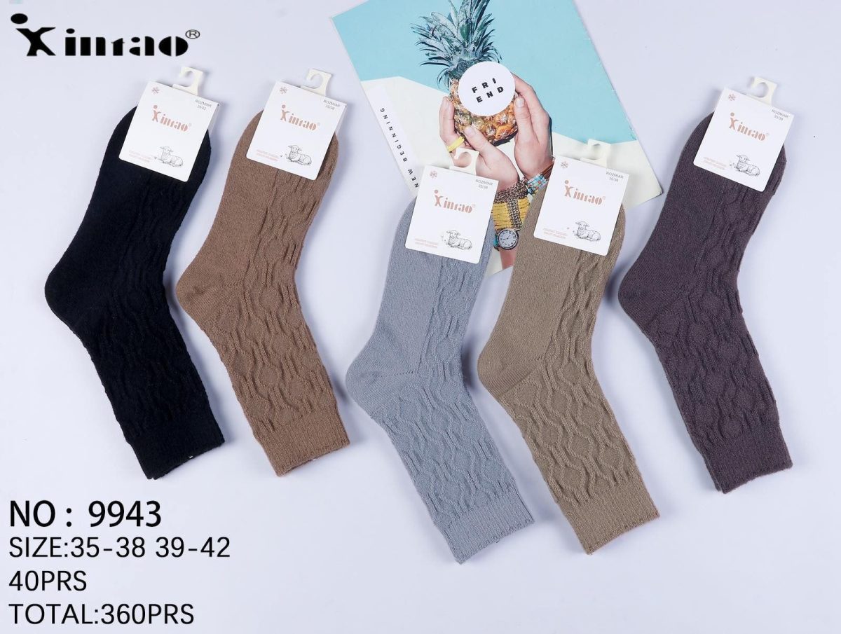 SKARPETY DAMSKIE .SIZE: 35-42_( 40PAR/PACZKA) KOLOR JAK NA ZDZIĘCIU 5931401